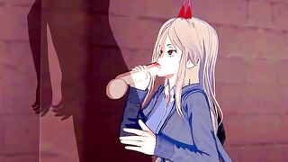 Chainsaw Man Power Hentai 3D is a must-see for fans of intense anime