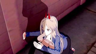 Chainsaw Man Power Hentai 3D is a must-see for fans of intense anime