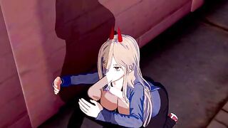 Chainsaw Man Power Hentai 3D is a must-see for fans of intense anime