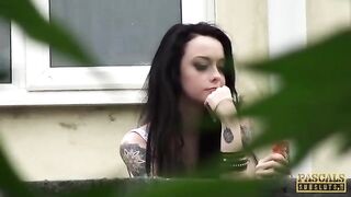 Pascal White dominates the pretty Alessa Savage in a hardcore scene