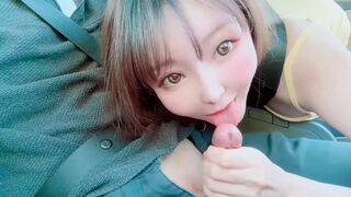 The sexy girl has a juicy ass and gets fucked in the car hard