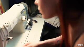 Stop stitching, let's enjoy some intimate fun with a college girl
