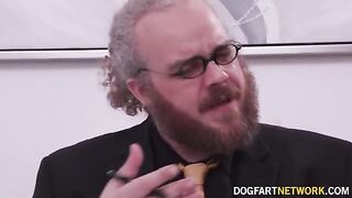 Chanel Camryn’s dream of sucking over a dozen black cocks finally came true