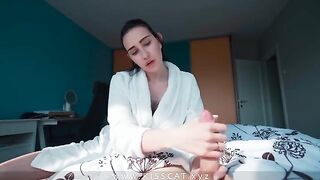 Stepmum surprises her stepson with a hot creampie