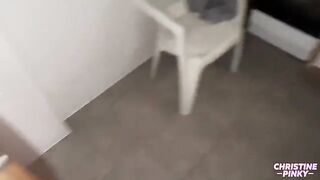 A couple fucked in the kitchen, but this time it was different, man!