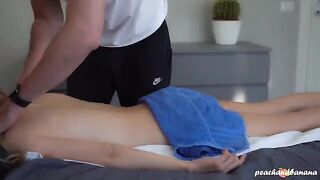 Should I ask for a massage or a date from this hot girl?