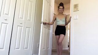 A hot Latina step sister shows you how to relax and have fun