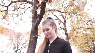 I picked up this petite teen Olivia Sparkle for a casting session - she’s desperate for fame!