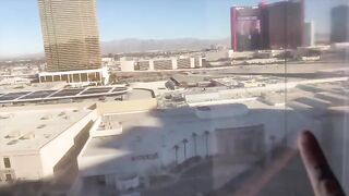 Rocky Emerson and Tyler Blue share a sneaky link in a hotel room