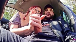 Amateur pompino with Italian dialogues that don't make sense, full of cum