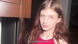 A student fucks her stepdad in a steamy, hardcore scene