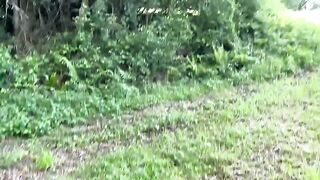 A young French couple has sex on their first sextape in the forest