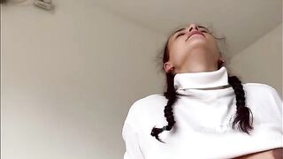 A hot pregnant stepsister gets fucked by her stepbrother