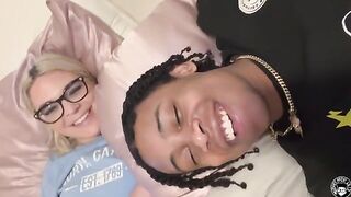 A fat ass PAWG, Rharri Rhound, gets her pussy clapped by her roommate Lil D