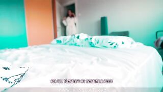 The stepson makes a mess on the step mom’s ass for cheating