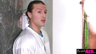 Lulu Chu wants to taste stepbrother's cum, but he's not sure about swapping