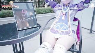 Massage with Lewd Qiqi and her Thick Thighs is Unforgettable