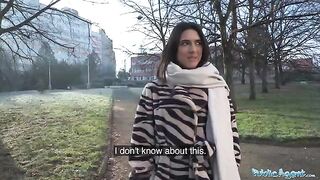 A beautiful biology student, Lena Coxx, meets a stranger and gets intimate