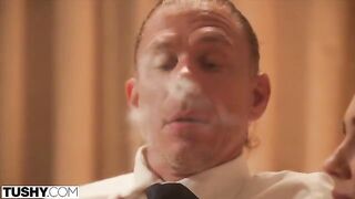 Bad girl Alex gets fucked in her ass by a married man in an intense scene