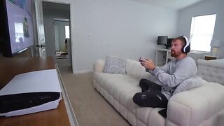 A wife cheats on her husband with a painter in POV