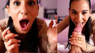 I swallowed a huge dick and its cum, amazing experience!