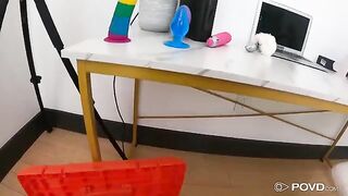 The luckiest guy with the biggest cock to fuck Keira Heart in POV