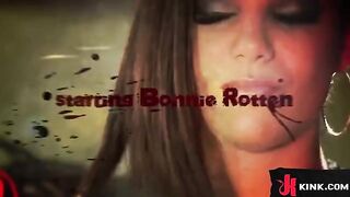 19 y.o. girl in anal bondage, getting fucked hard