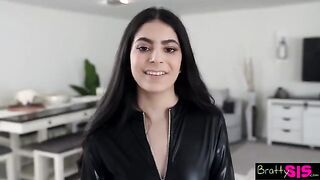 Angel Gostosa demands stepbrother's cock before she'll let him cum - Brattysis
