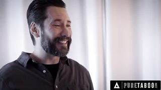 A depressed widower uses his stepson's technique to seduce a woman