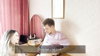 Before the party, I had sex and received a creamy finish