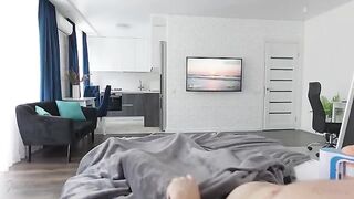 Pervert stepson gets his asshole gapped by sex-starved stepmom