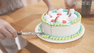 A day with my girlfriend, part 7 and 3/4 - passionate homemade scene