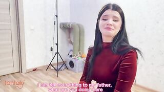 A stepmom tried to fuck her new stepson with a sex doll