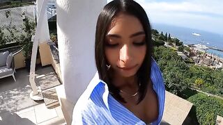 I have a surprise for you... The best double blowjob in FFM action