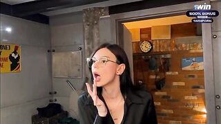 Spying for a steamy stepmom shower and cumming in her pussy - Eva Soda's hottest scene