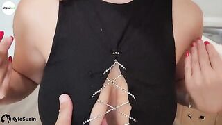 The girl is looking for excuses to get fucked hard by the table
