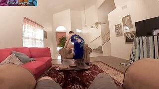 Stepmom agrees to sex, but only in her round, firm ass