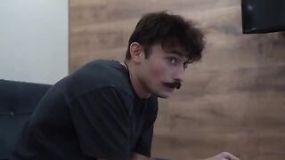 A cleaning lady got fucked by her client in a steamy scene