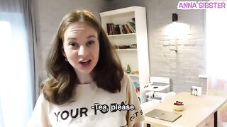 An ex-girlfriend is shaking with desire and comes to her old boyfriend