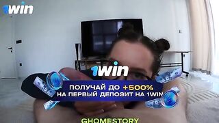 Tattooed girl is great in blowing cocks. Watch her!