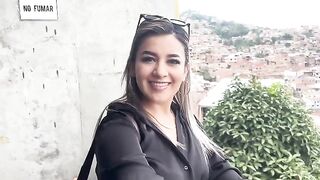 Outdoor blowjob and ride to my stepbrother's best friend on a cable car