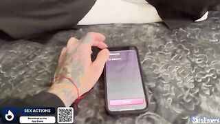 The guy convinced the girl to have sex using an app