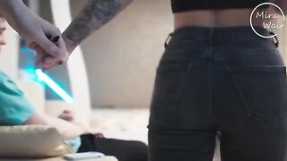 A hot wife arranged a surprise for her husband in the form of a threesome