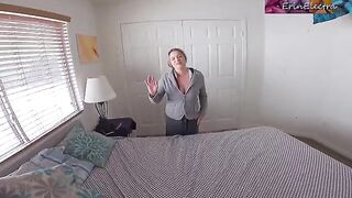 I got caught by my stepmom for stealing her panties, but she agreed to have sex with me