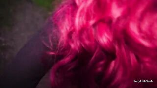 Met a fat Russian ass in the forest and fucked her anal and clogged it with cream