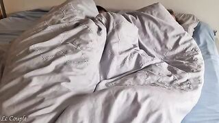 A husband fucked his wife’s pussy to wake her up