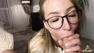 The boss called the secretary to work late and fucked her