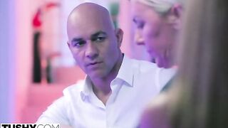 The stunning Agatha gets her bold anal desires fulfilled with intense passion