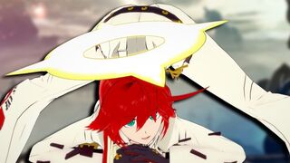 Guilty Gear Halloween special with a lewd succubus, perfect for the challenge