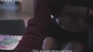 A girl sucks her classmate's dick to get good marks